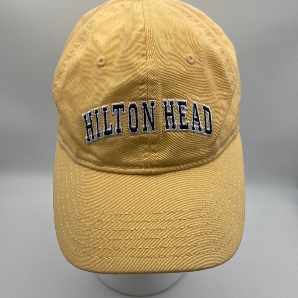 HILTON HEAD Men’s Yellow Adjustable Cap Hat